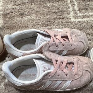 Adidas Kids Light Pink Sneakers